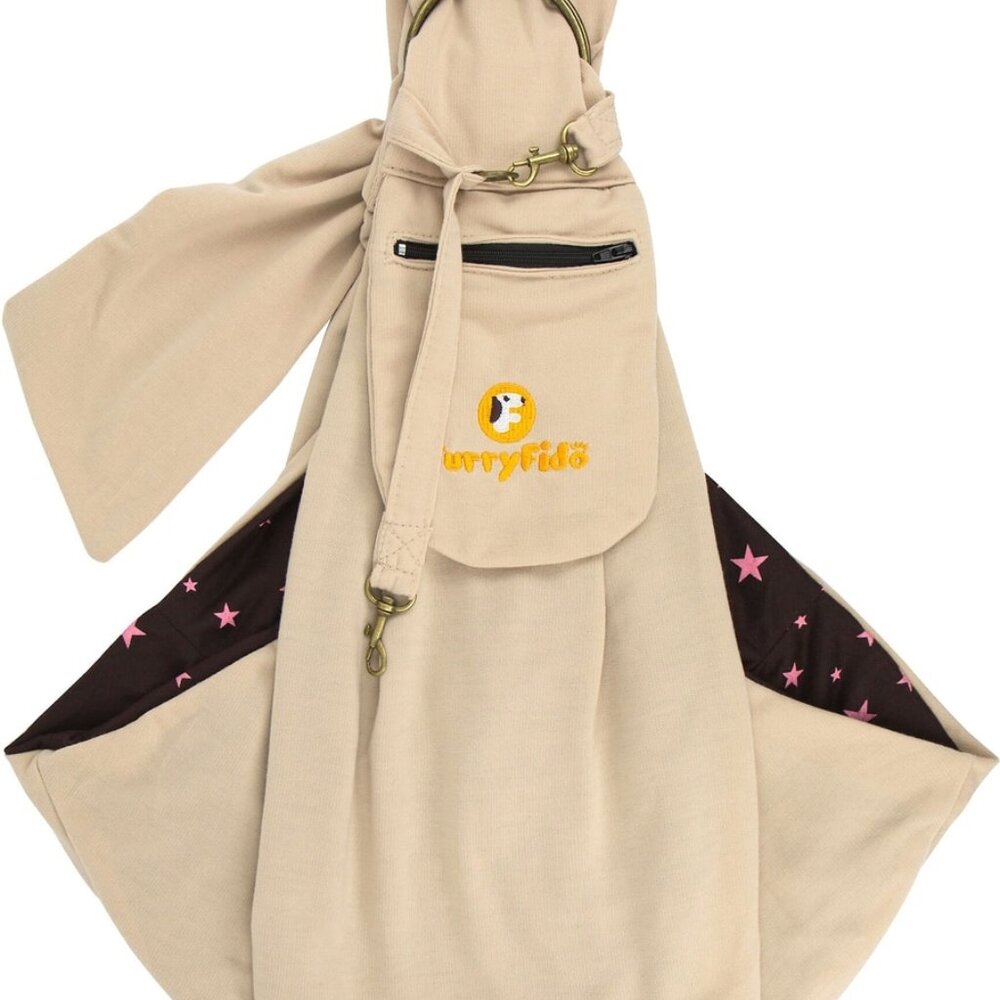 FurryFido Adjustable Cat Carrier Sling Bag
